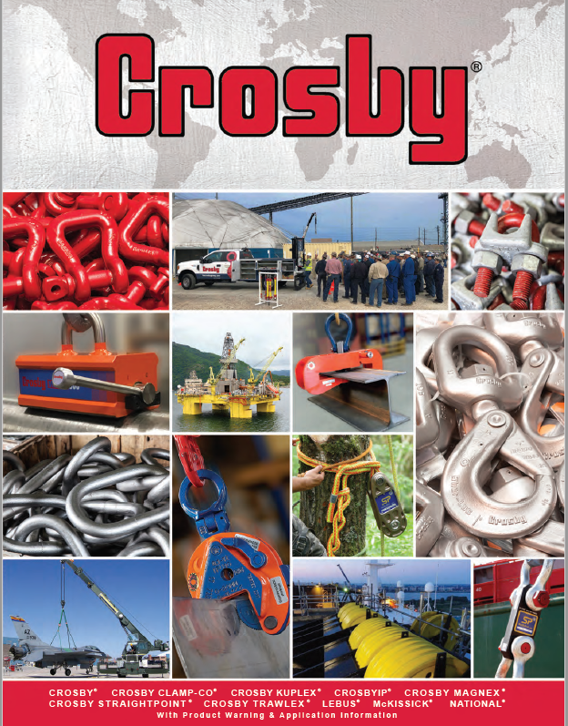 Crosby Rigging Supplies Crosby Rigging Hardware Crosby Turnbuckle Lifting Clamps Bullard Hook Eye Bolts Crosby Group Catalogs